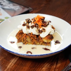 Carrot Cake Bread Pudding